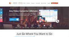 Desktop Screenshot of any-video-converter.com